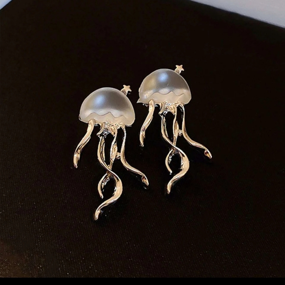 Jellyfish Boho Earrings